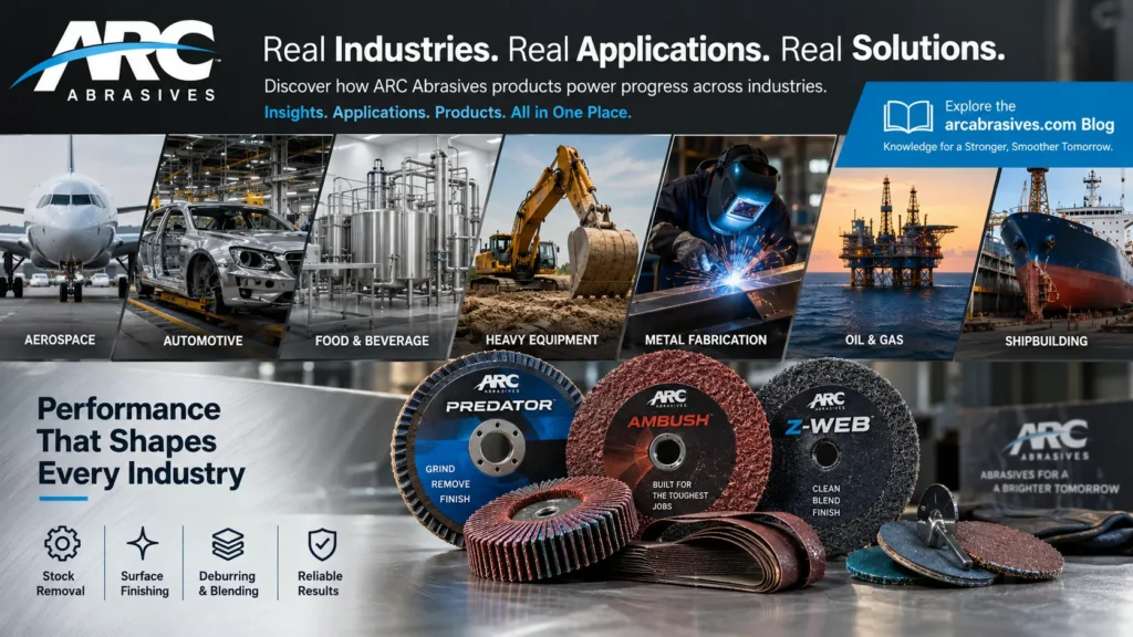 Arcabrasives.com Blog About Industries Applications Products | What It Covers Arcabrasives.com Blog About Industries Applications Products