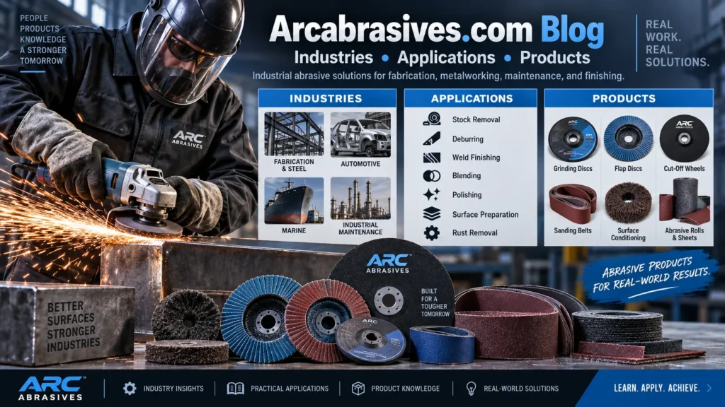 Arcabrasives.com Blog About Industries Applications Products